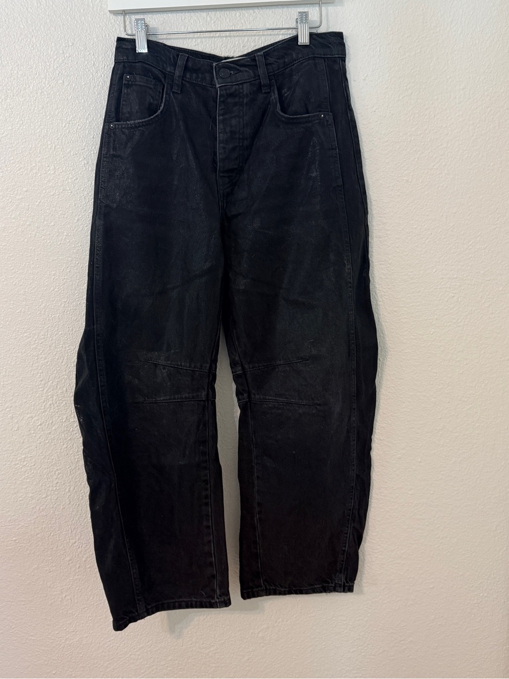 We The Free Washed Black High-Rise Jeans